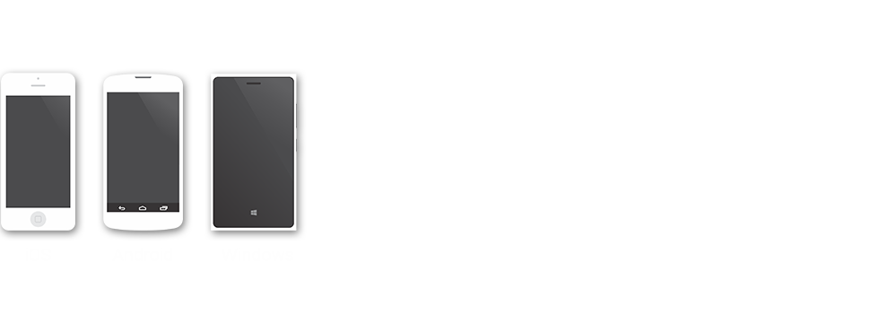Schede testate ed ottimizzate per Smartphone e Tablet iOS, Android e Windows Phone