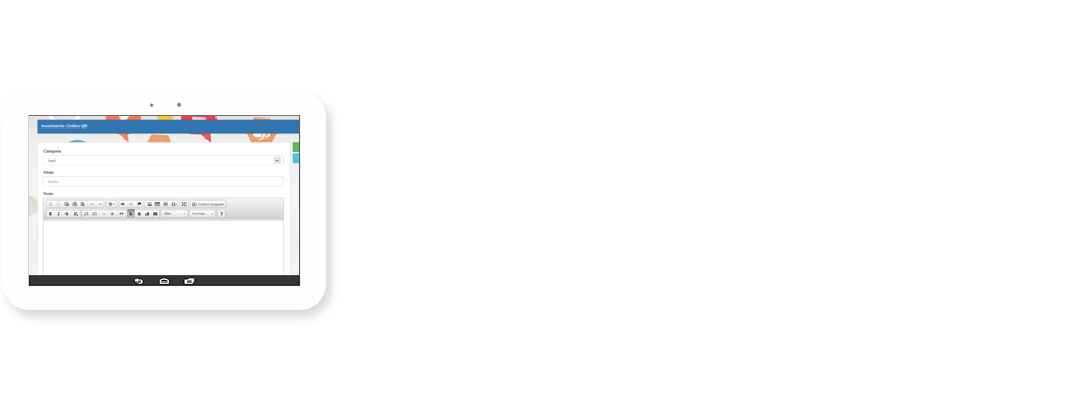 Un semplice sistema per la creazione delle schede e per la stampa del QR CODE